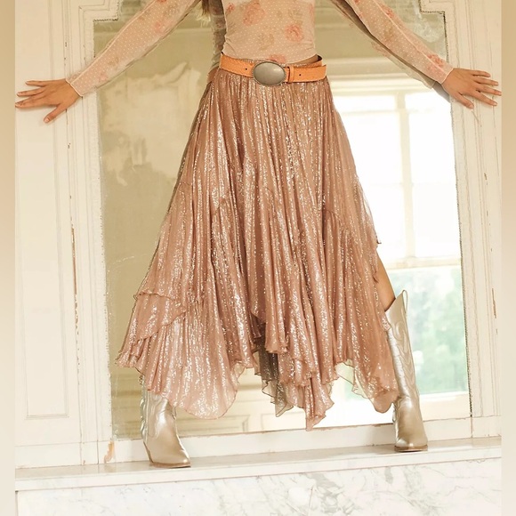 ISO Free People Asymmetrical Clover Skirt - FP One